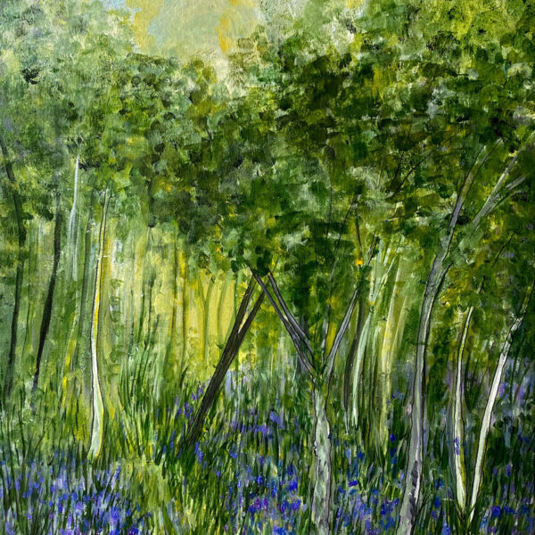 Spring Bluebells in Bradfield Wood, 2026