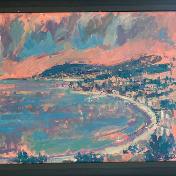 Looking down the French Riviera